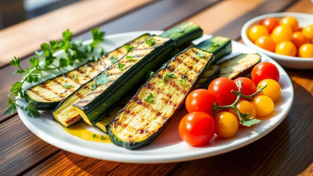 Abobrinha Grelhada: Sabor e Saúde