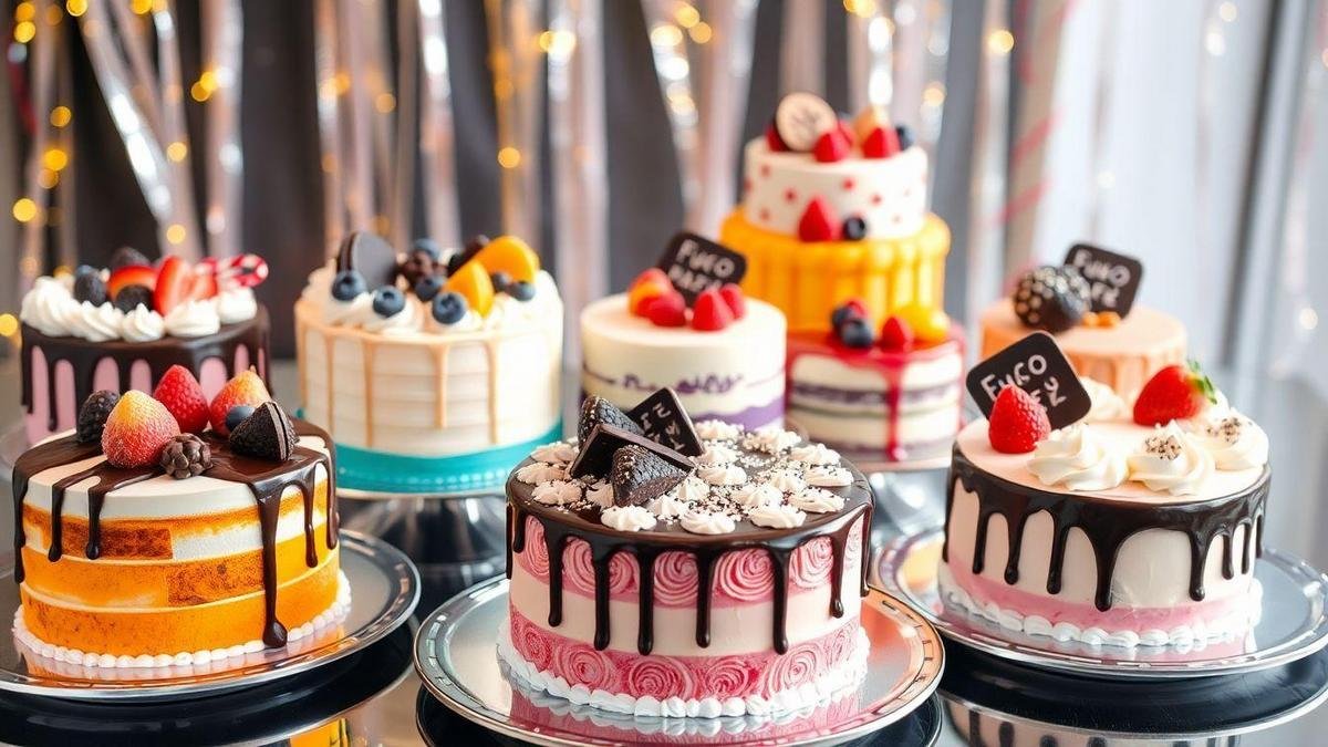 Bolos Gelados Modernos para Todas as Ocasiões
