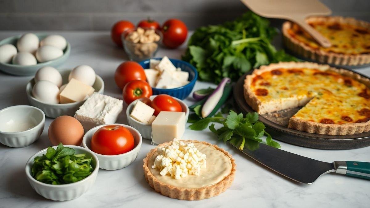 Ingredientes Essenciais para Quiches Práticas
