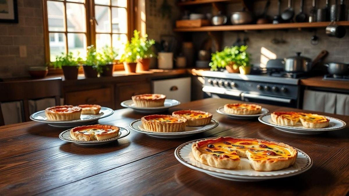 Quiches para Qualquer Refeição do Dia