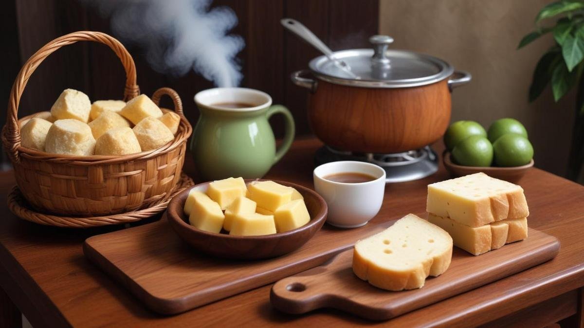 Receitas Brasileiras de Pão de Queijo Derretendo