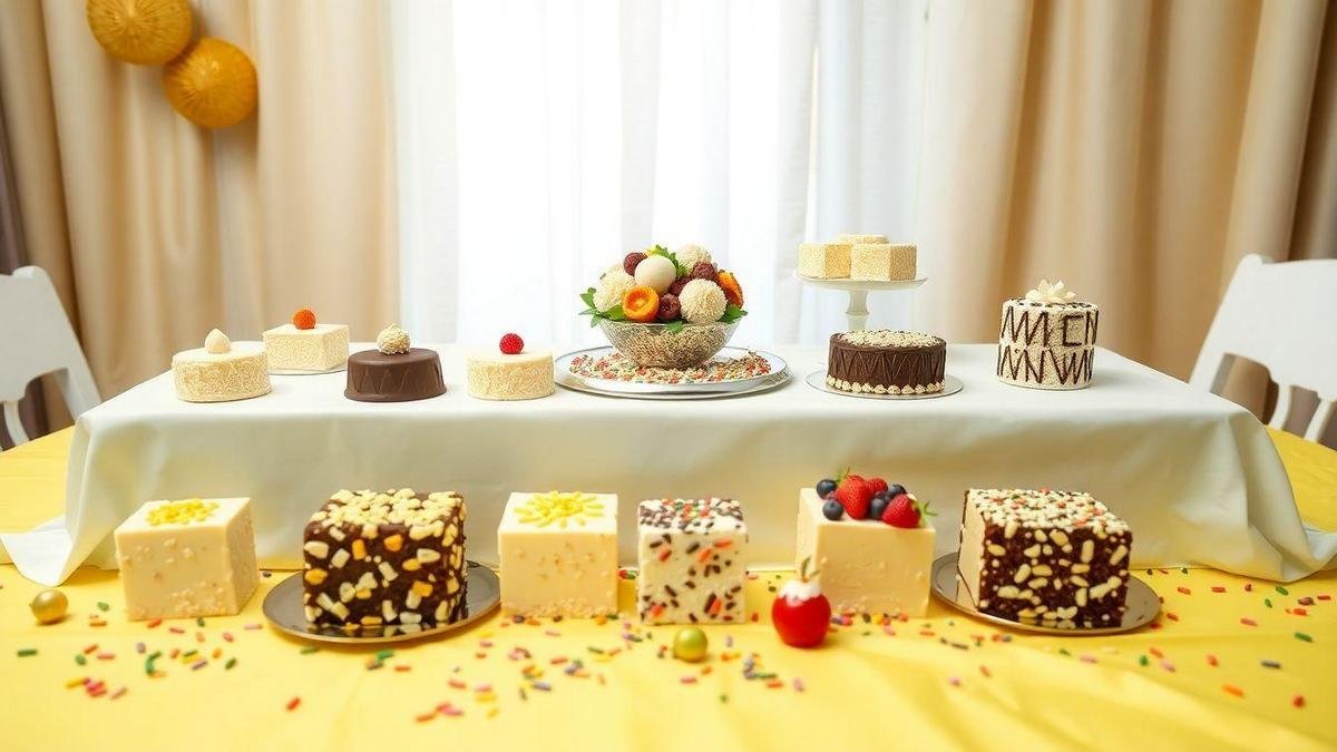 Variações de Receitas de Brigadeiro Branco
