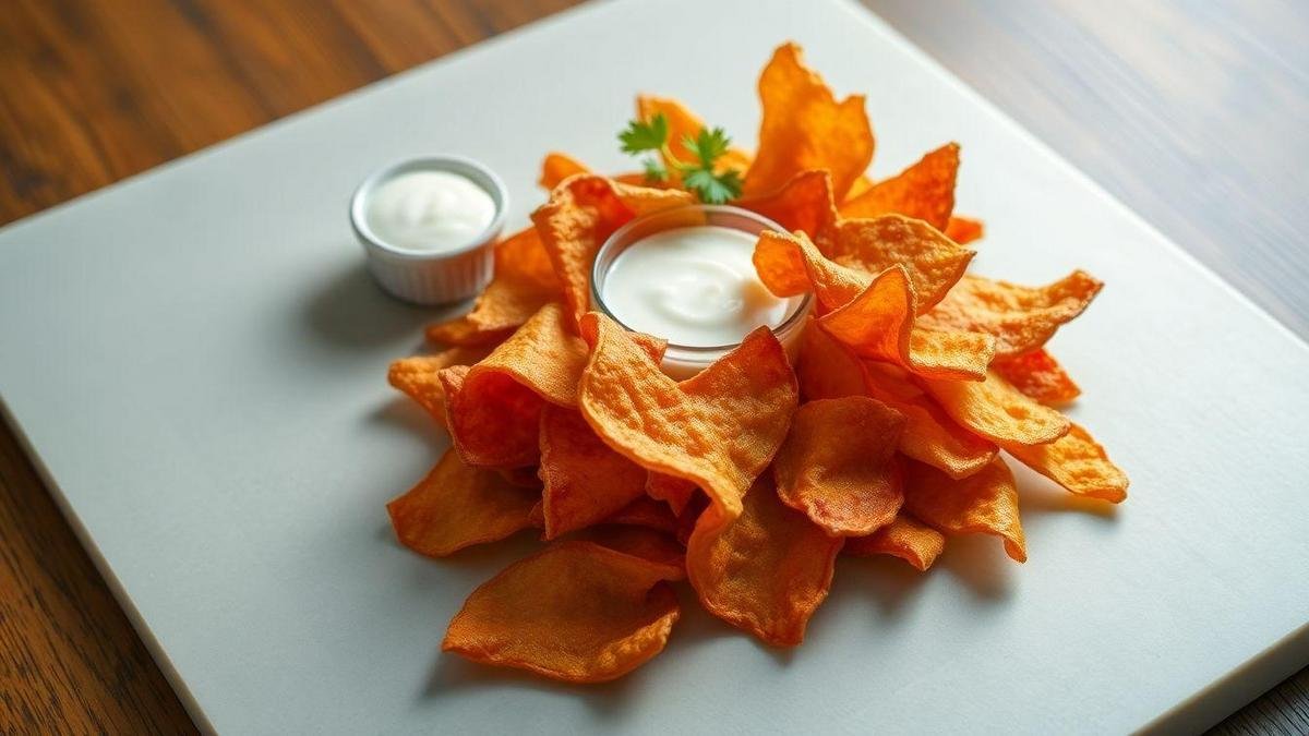 Chips de Batata-Doce: Um Lanche Saudável