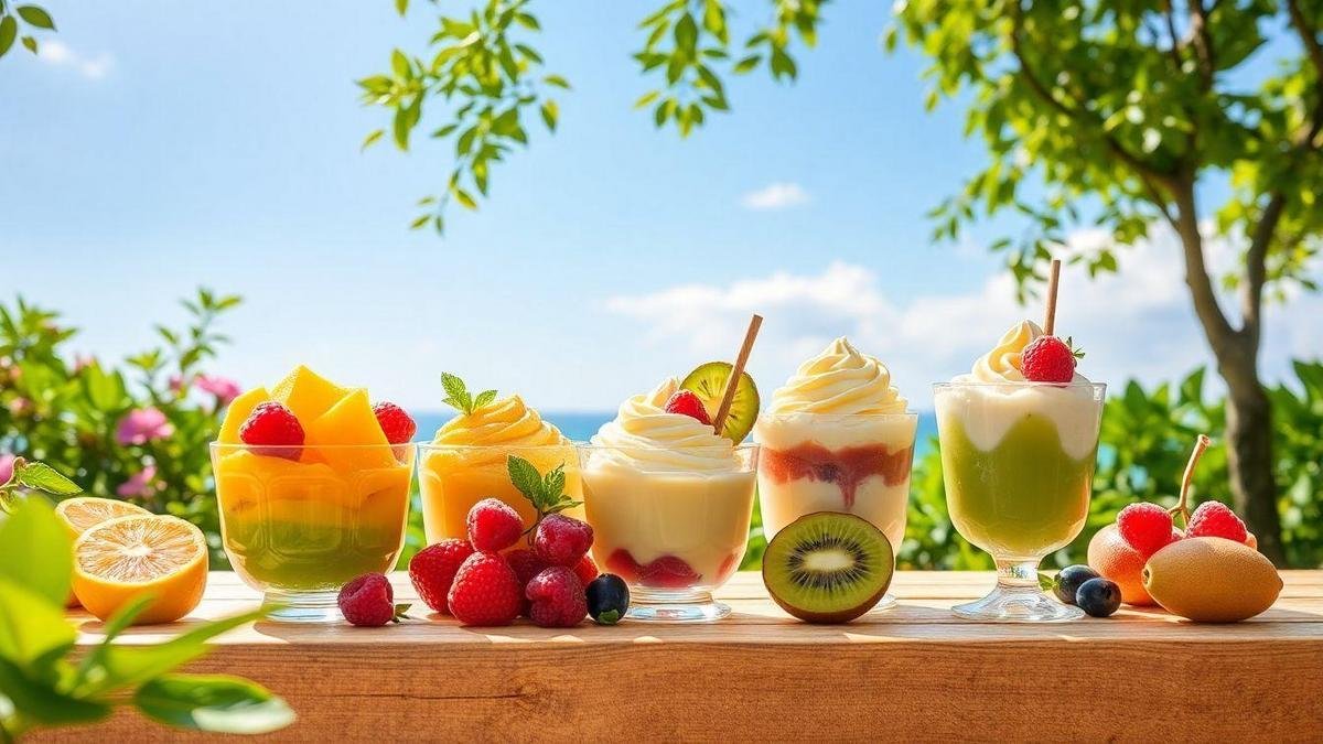 Delícias geladas para o verão