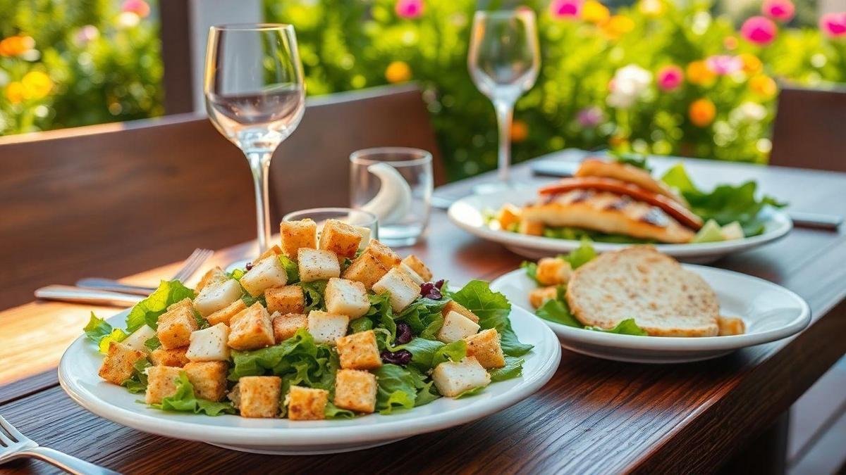 Dicas para servir a salada Caesar