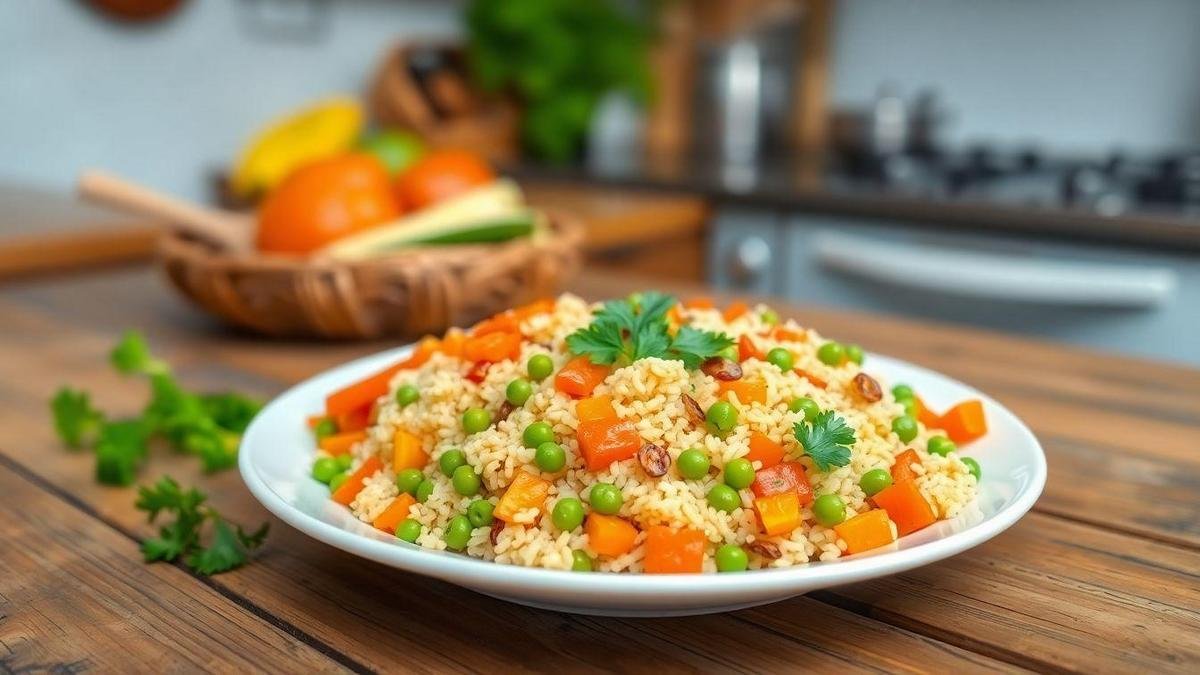 Farofa com Vegetais: Uma Opção Colorida