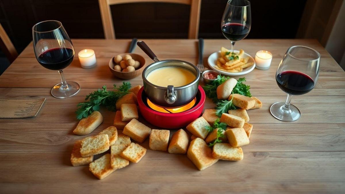 Ingredientes Essenciais para o Fondue de Queijo