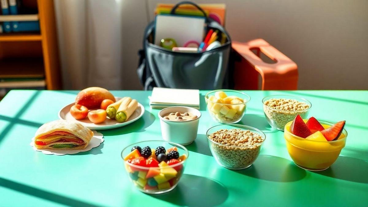 Lanches Práticos para Escola: Ideias Criativas