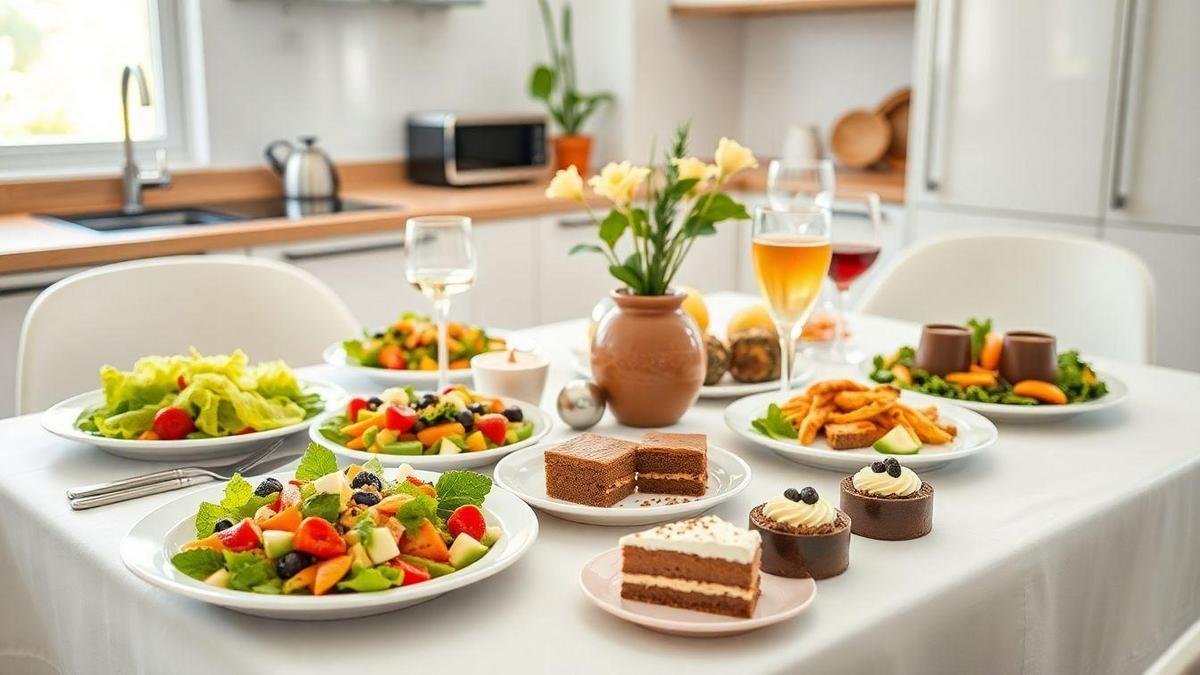 Planejamento de Refeições com Sobremesas