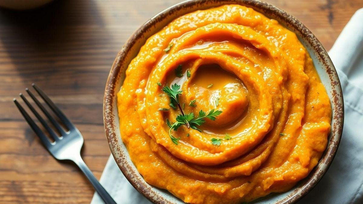 Purê de Batata-Doce: Uma Opção Cremosa