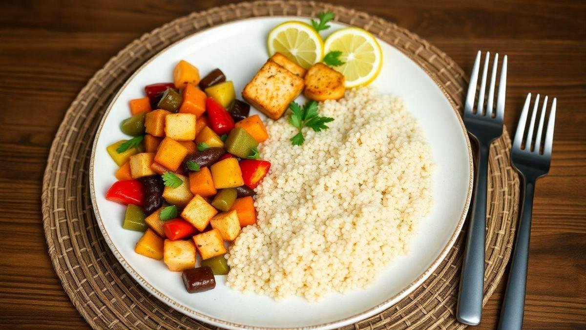 Quinoa como Acompanhamento em Refeições