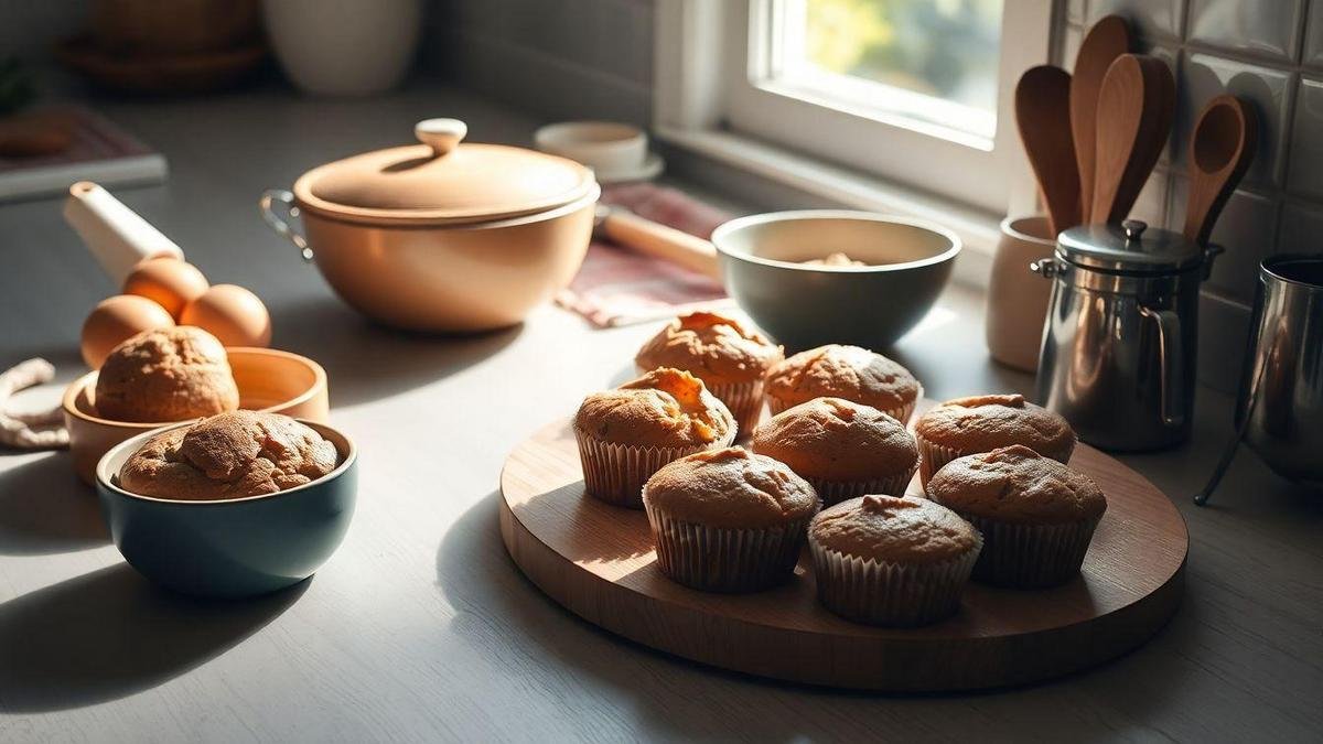 Receitas rápidas de muffin para dias corridos