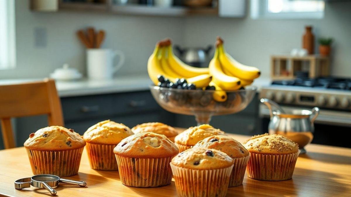 Receitas saudáveis de muffin para o café da manhã