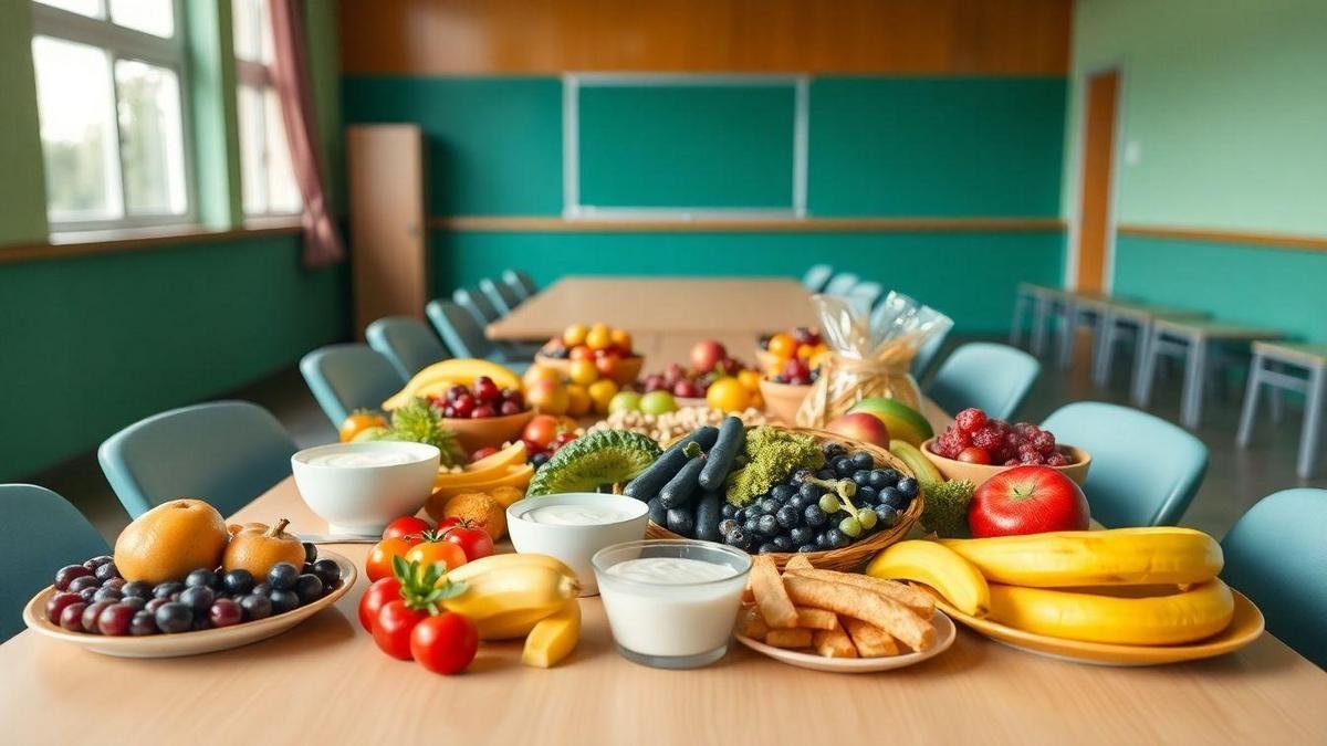 Snacks Saudáveis para Escola: O que Incluir