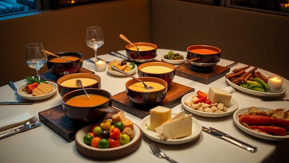 Variações de Fondue de Queijo para Experimentar