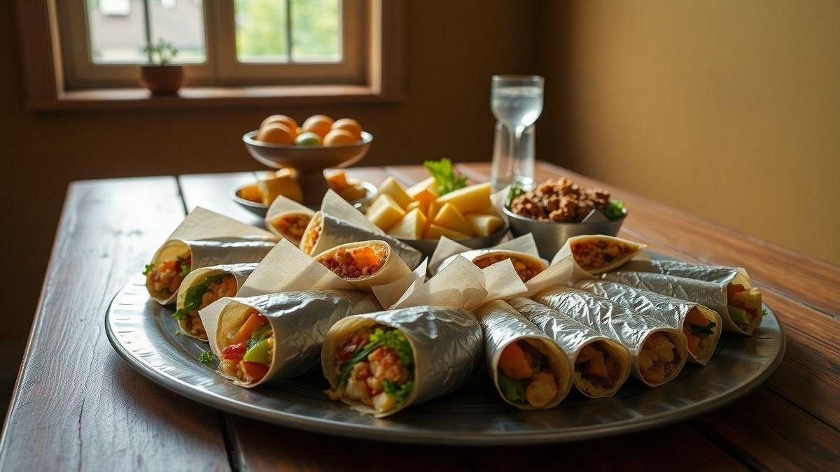 Burritos para Levar ao Trabalho: Praticidade e Sabor