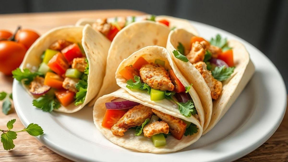 Como preparar wraps fit em menos de 10 minutos