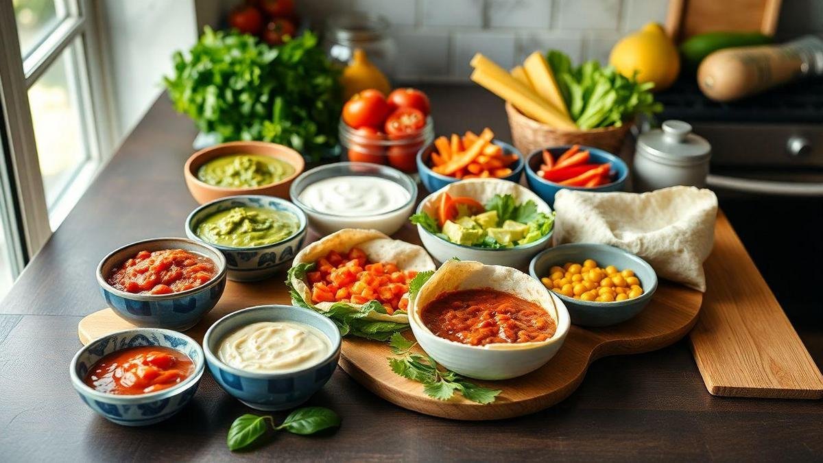 Os melhores acompanhamentos para seus wraps