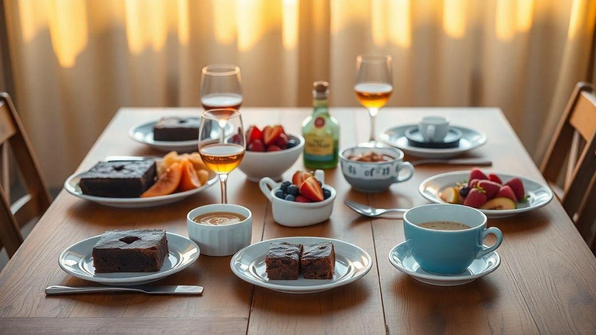 Receitas rápidas para sobremesas deliciosas em família