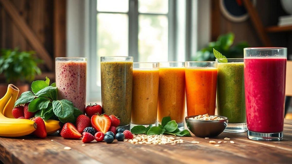 Smoothies Saudáveis: O Café da Manhã dos Campeões